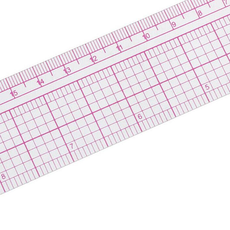 1Pcs Plastic L-Square Shape Ruler DIY Craft Tailor Craft Sewing Tools Newest French Curve Sewing Measure ruler