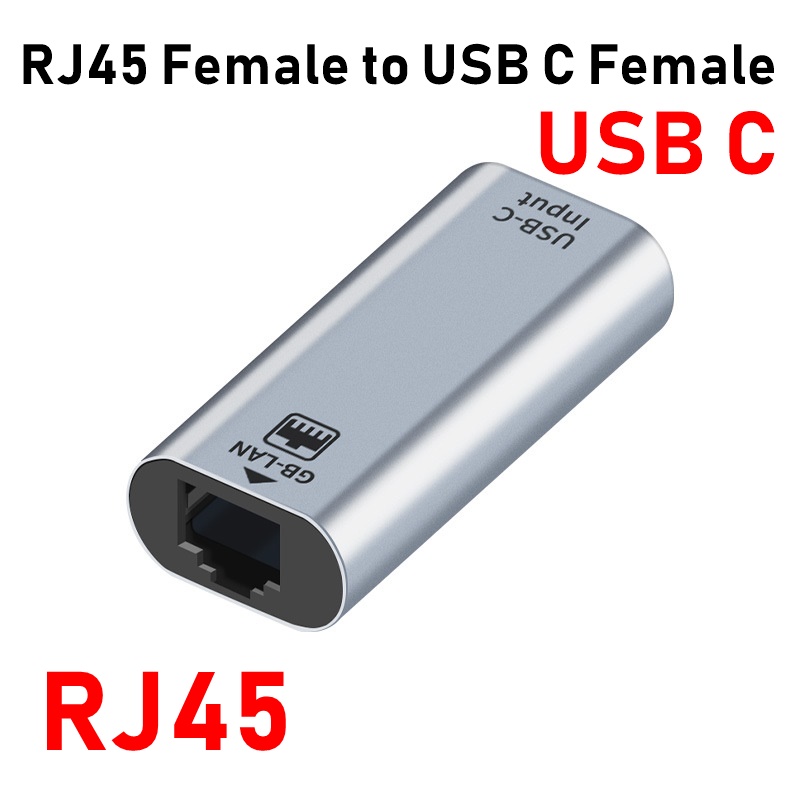 USB Typ C Adapter Stecker auf USB/HDMI-kompatibel/DP/VGA/Mini DP/RJ45 Buchse 4K/8k 60Hz Vedio Transfer für Laptop Telefon Macbook Pro: Rot