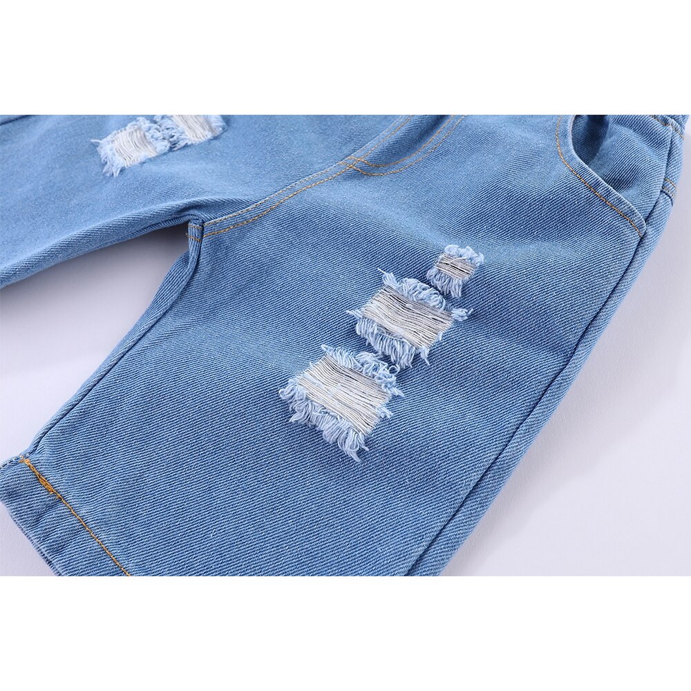 Mudkingdom-Shorts en Denim pour garçons, pour l'été, à la , élastique déchiré à taille solide, pour garçons