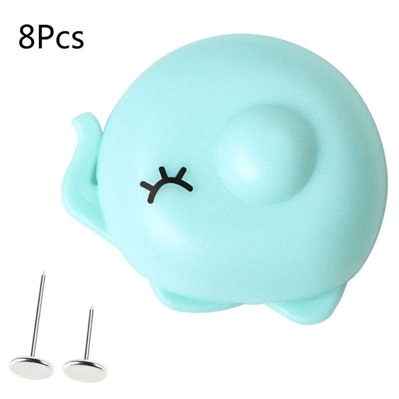 8 stks/set Antislip Leuke Olifant Quilt Fixer Clip Gesp Laken Fastener Thuis Accessoire: GN