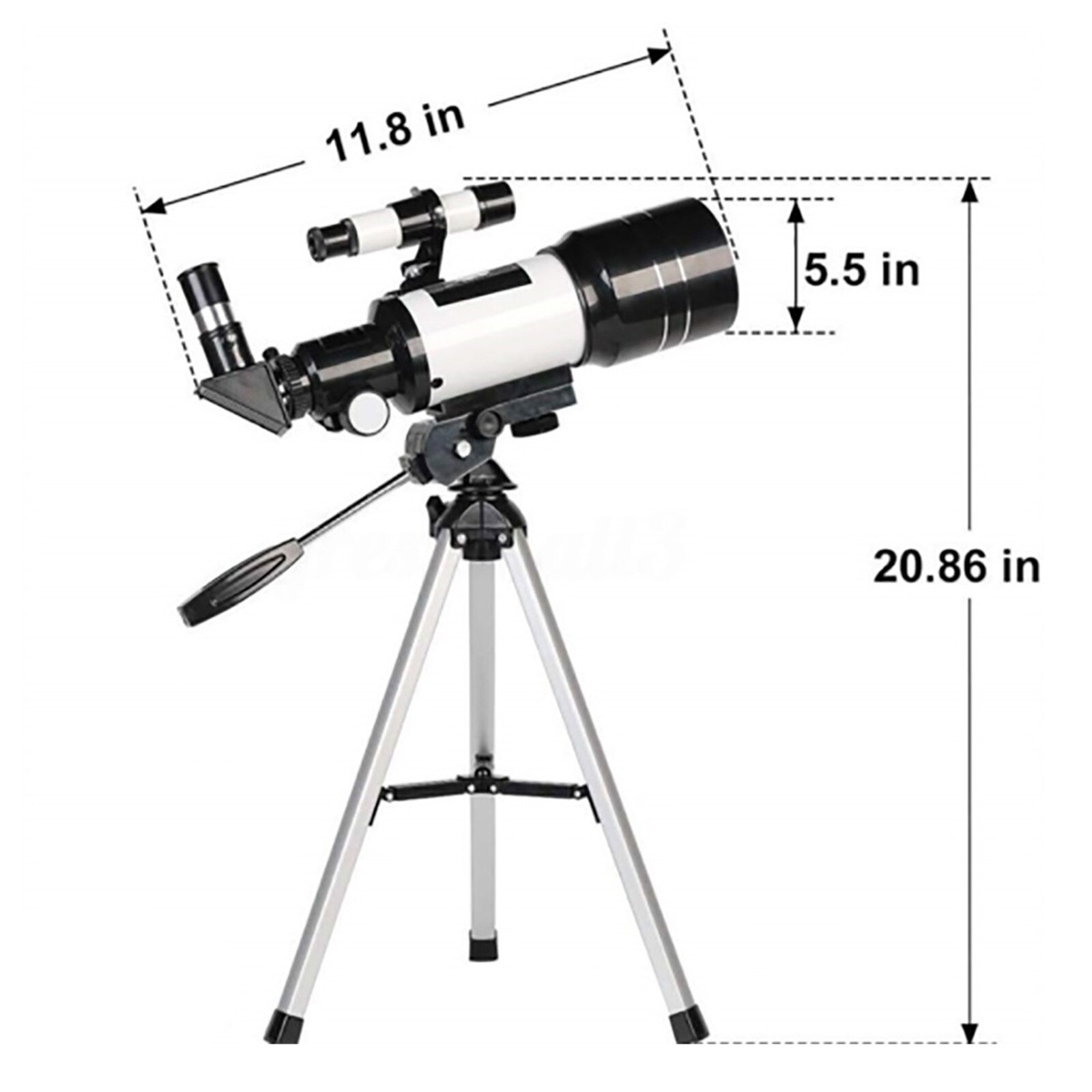 30070 Astronomical Telescope Zoom HD Night Vision 150X Refractive Deep Space Moon Watching Astronomic