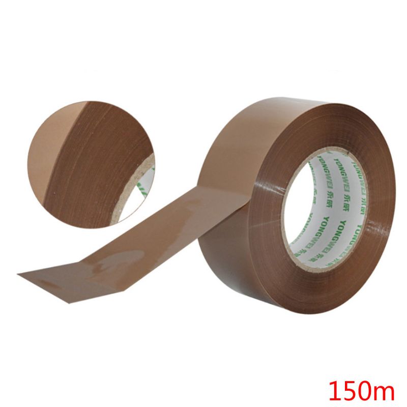 Strong Waterproof Parcel Wide Tape Low Noise Packaging Box Adhesive Sealing Packing Cellotape