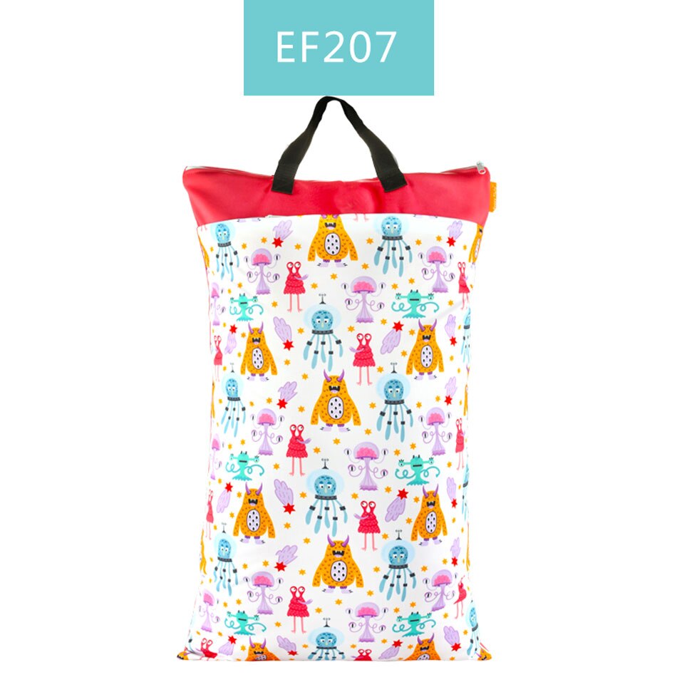 Bolsa de cubo grande para colgar pañales de tela, insertos de pañales de lavandería con dos cremalleras, impermeable, reutilizable, 1 pieza