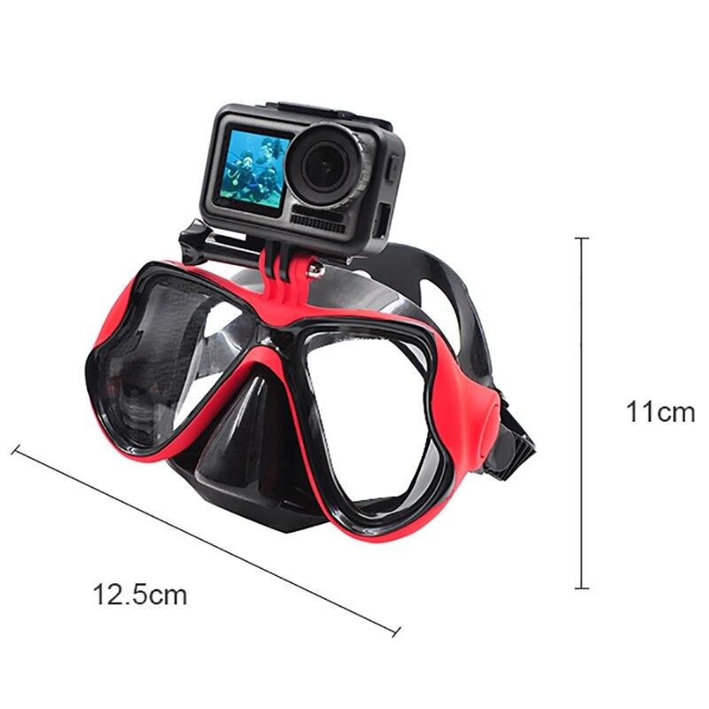 Onderwater Camera Duikbril Zwembril Voor Dji Osmo Action/Gopro//Sjcam Sport/Actie Camera