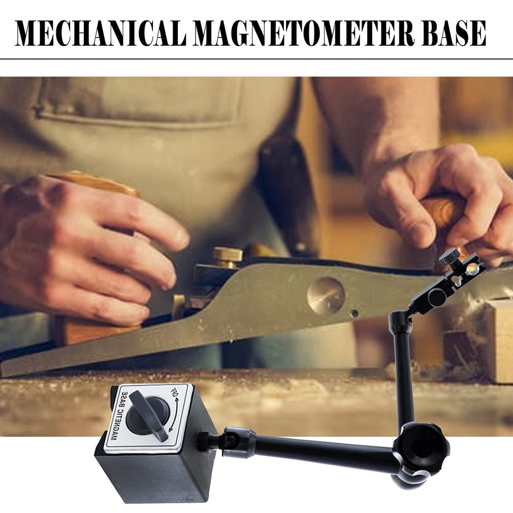 Magnetic Base Holder 200mm/350mm Magnetic Indicator Stand Universal Flexible For Level Dial Indicator Gauge Measuring Tool