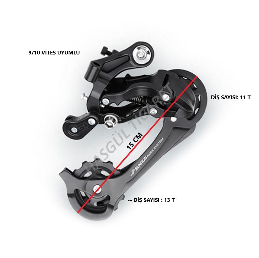 Hsgl – dérailleur arrière de vélo, système d&#39;indice Sunrun 9/10, pièces de vélo, changeur d&#39;accessoires