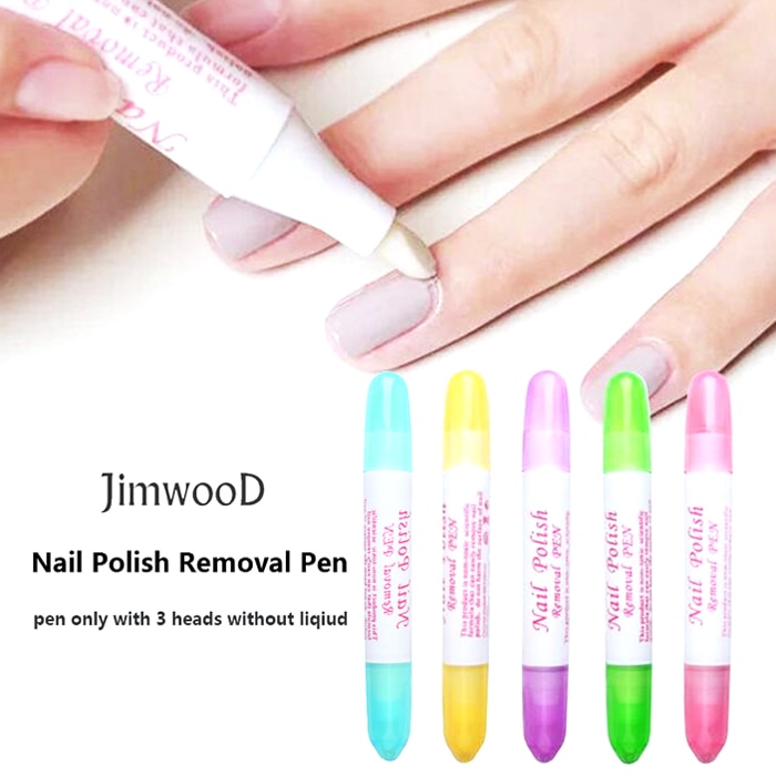 1Pc kleur willekeurige Gel Nagellak Remover cleaner ongle Corrector Pennen oplossen vernis gel uv Manicure Tool