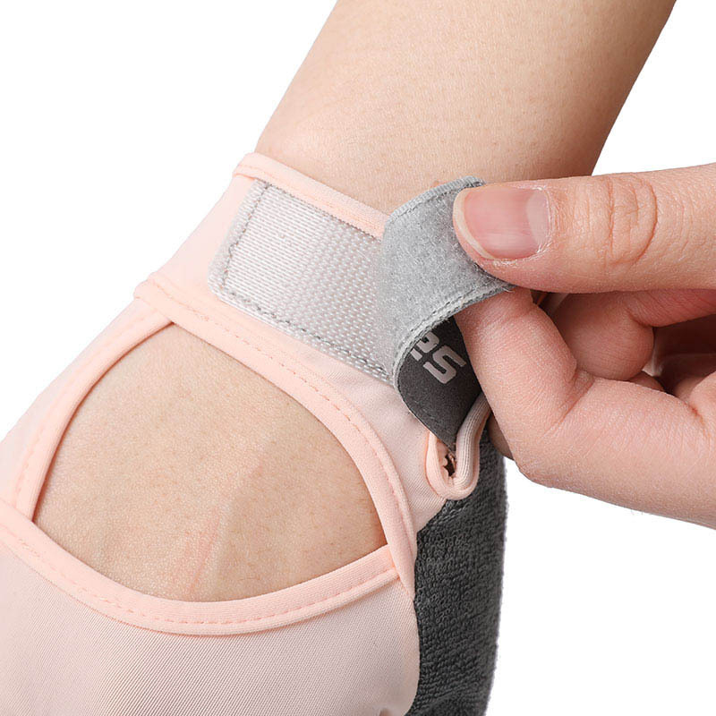 Gants de sport haltérophilie Fitness cyclisme demi doigt Protection solaire haltère glace soie hommes femmes Yoga gants antidérapants
