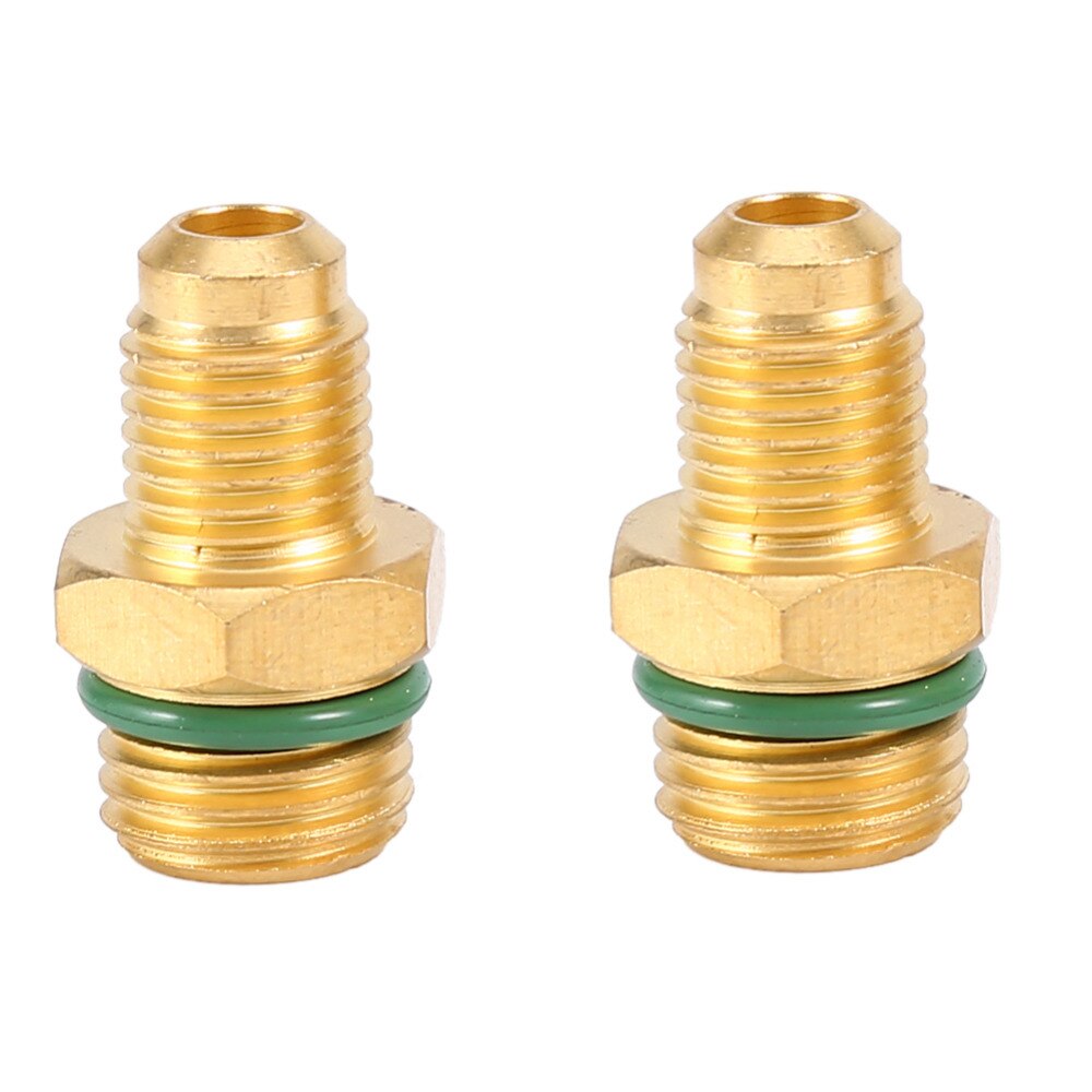 1 Pair Auto Freon R134A AC Air Condition Adjustable Quick Coupler Refrigerant High Low Adapter Connector Manifold Gauge Set