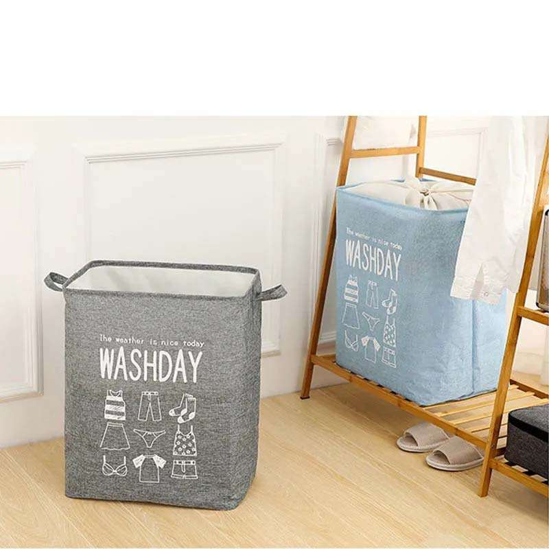 105L Dikke Katoenen Trekkoord Zak Quilt Opbergtas Katoenen Dekbed Opbergtas Garderobe Plus Size Opbergtas Thuis Opslag