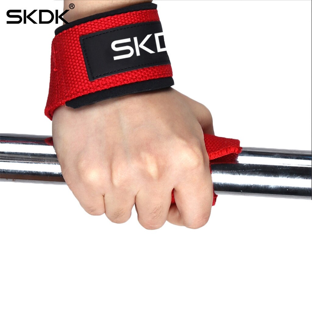 25x20x5cm 1pc Padded Weight Lifting Straps Training Gloves Hand Wrist Wraps Grip band Gym Fitness Sport Equipment Accessorie