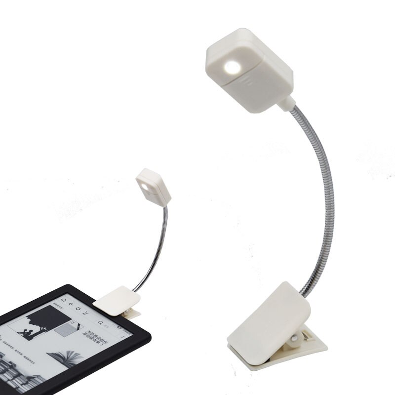 Para Kindle portátil Led luz de lectura Ebook lector de libro luz de noche lámpara de mesa de tableta del teléfono de PC E-Reader iluminación linterna