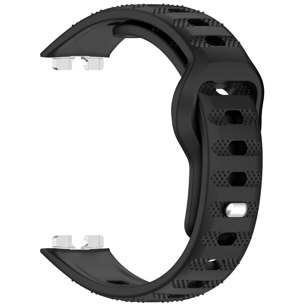 Nylon Loop Strap for Huawei Band 10/9/8 Replacement Bracelet Belt Sports Wristband Correa for Huawei Band 10 9 8 Accessories: Gradient Gray