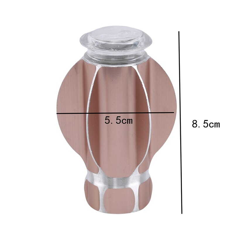 Curtain Head Window Hardware Aluminum Head Decorative Sealing Accessories Window Decoration Tools European Roman Rod Decoration