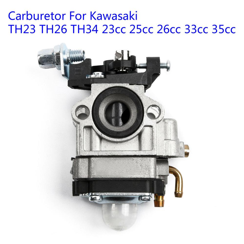 Carburetor For Kawasaki TH23 TH26 TH34 23CC 25CC 26CC 33CC 35CC Spark Plug Kit Replace highly Matched With Original