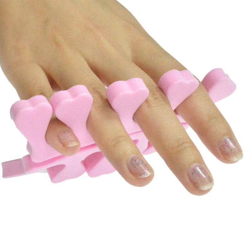 1Piece Soft Foam Sponge Toe Finger Separator Nail Art Tools Feet Care Manicure Pedicure Nail Accessories