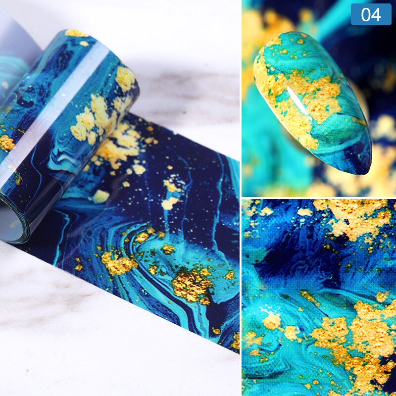1 rolle Gold Splitter Nagel Folien funkelnd Himmel funkeln Nagel Kunst Transfer Aufkleber Schieberegler Papier Nagel Kunst Manikübetreffend Dekoration Neue: 26