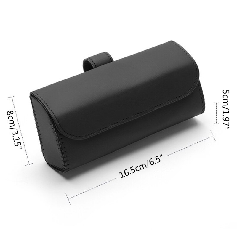 Estuche Universal para gafas de sol de coche, soporte para gafas, caja de almacenamiento para tarjetas,