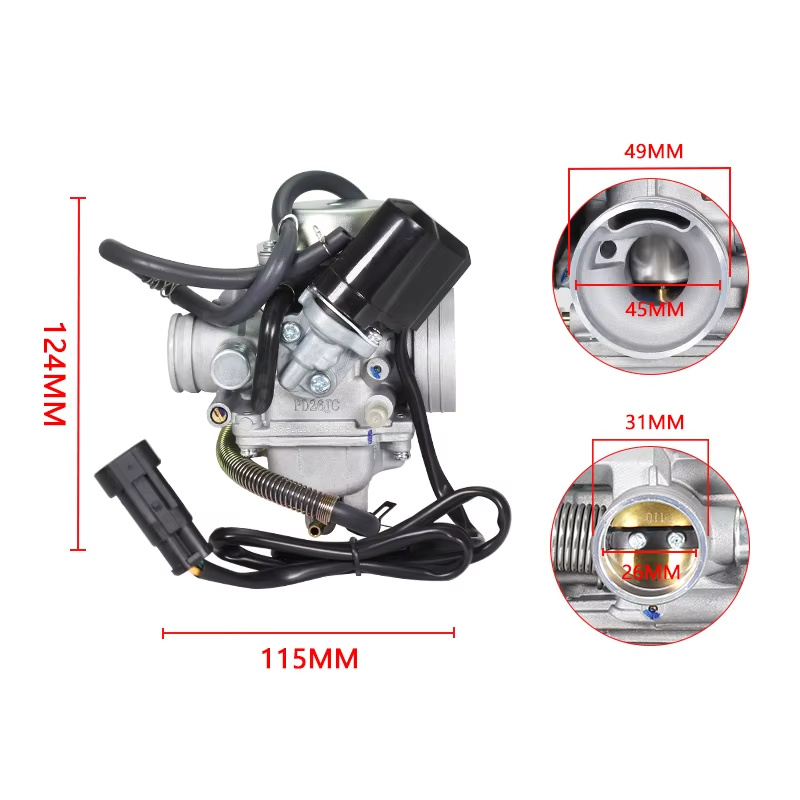 26mm 4T Carburateur voor GY6 200cc Scooter PD26J CVK ATV Quads Kart Buggy-Motorfiets Motoronderdelen & Accessoires