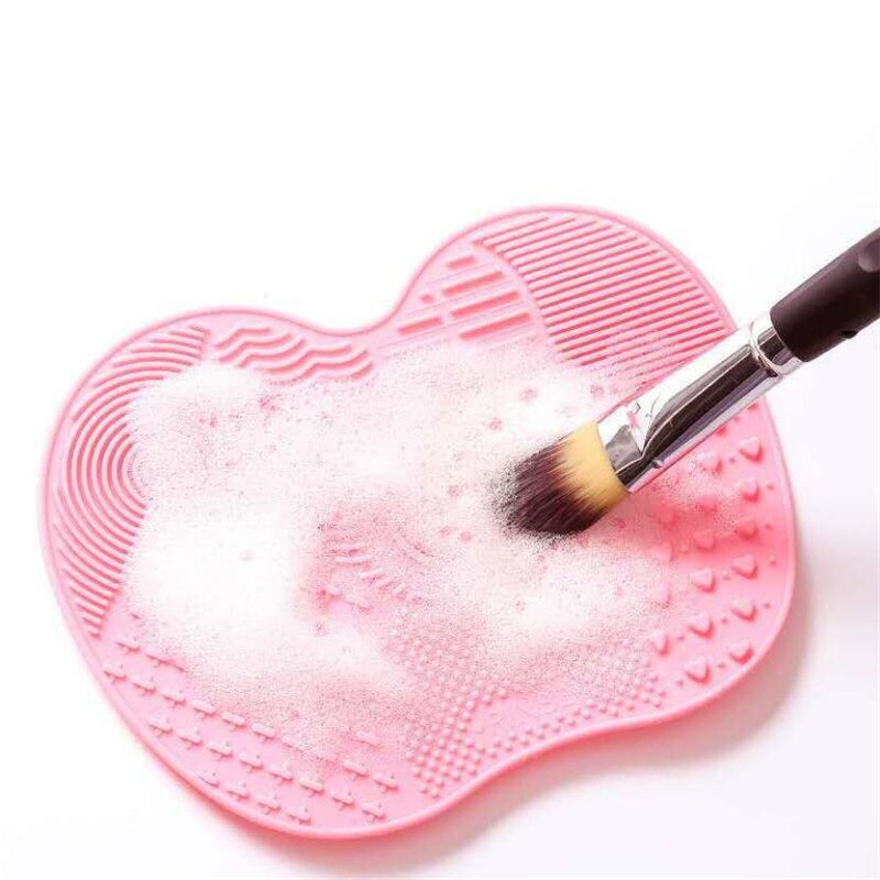 Silicone Make Brush Cleaner Foundation Make-Up Borstel Scrubber Board Pad Make Up Wassen Borstel Gel Cleaning Mat Handgereedschap