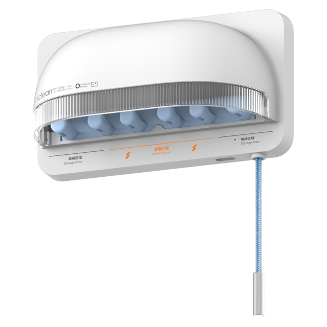 Oclean S1 Smart Uvc Licht Tandenborstel Sanitizer Handmatige Automatische Sterilisator Ultraviolet Antibacteriële Houder Voor Alle Tandenborstel: White