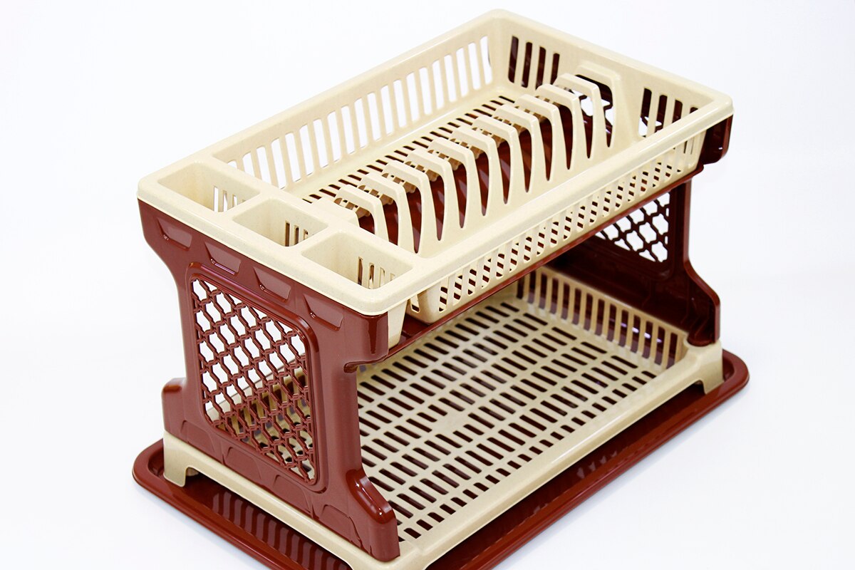 Erkoç Plastic 2 Layer Plate-rack E196