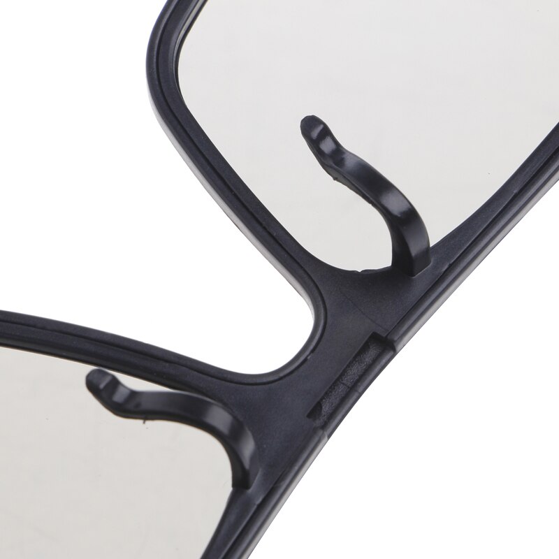 Gafas 3D polarizadas pasivas circulares tipo Clip para TV, Cine en 3D Real, 0,22mm