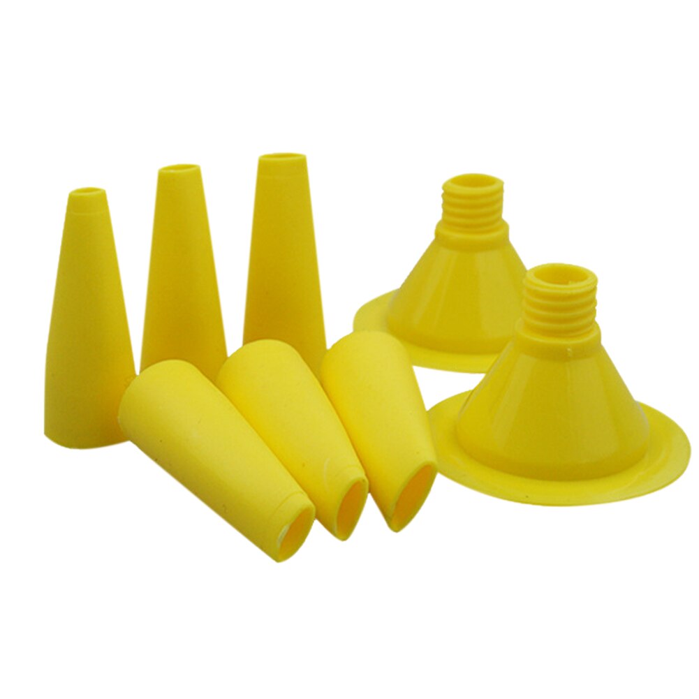 8pcs/set Finishing Multifunction Accessories For Caulking Glass Cement Sealant Tool Home Floor Glue Nozzle Interior Durable