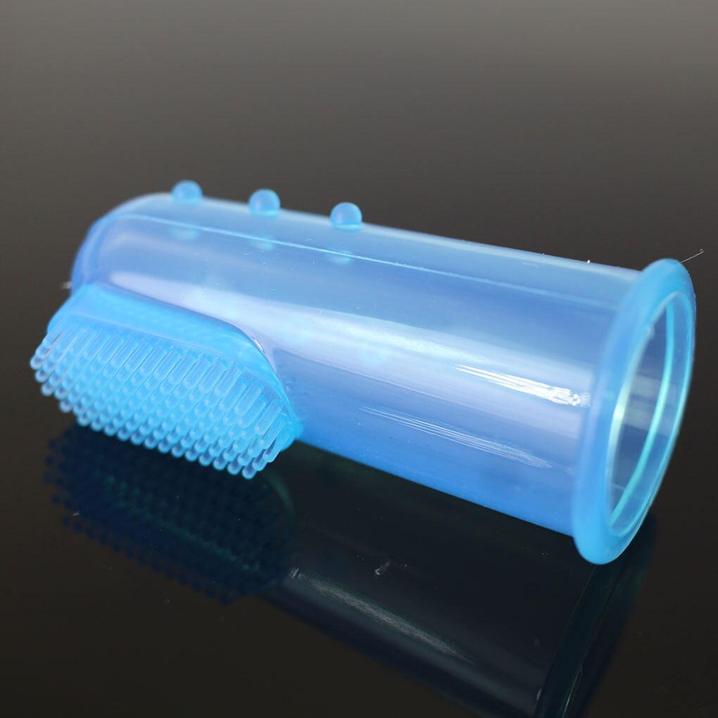 Baby Baby Zachte Huisdier Hand Tandenborstel Hond Borstel Slechte Adem Tandsteen Tanden Care Hond Kat Reinigingsborstel: NO.2