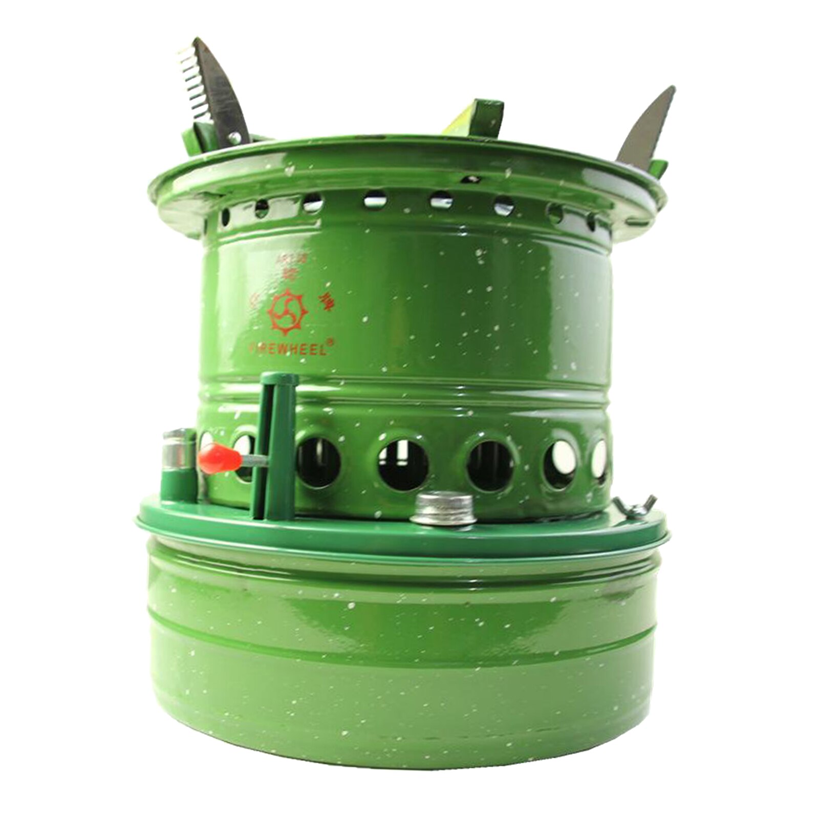 Portable Cooking Stove Outdoor Pocket 16 Wicks Kerosene Stove Diesel Burner for Camping Heaters Equipment