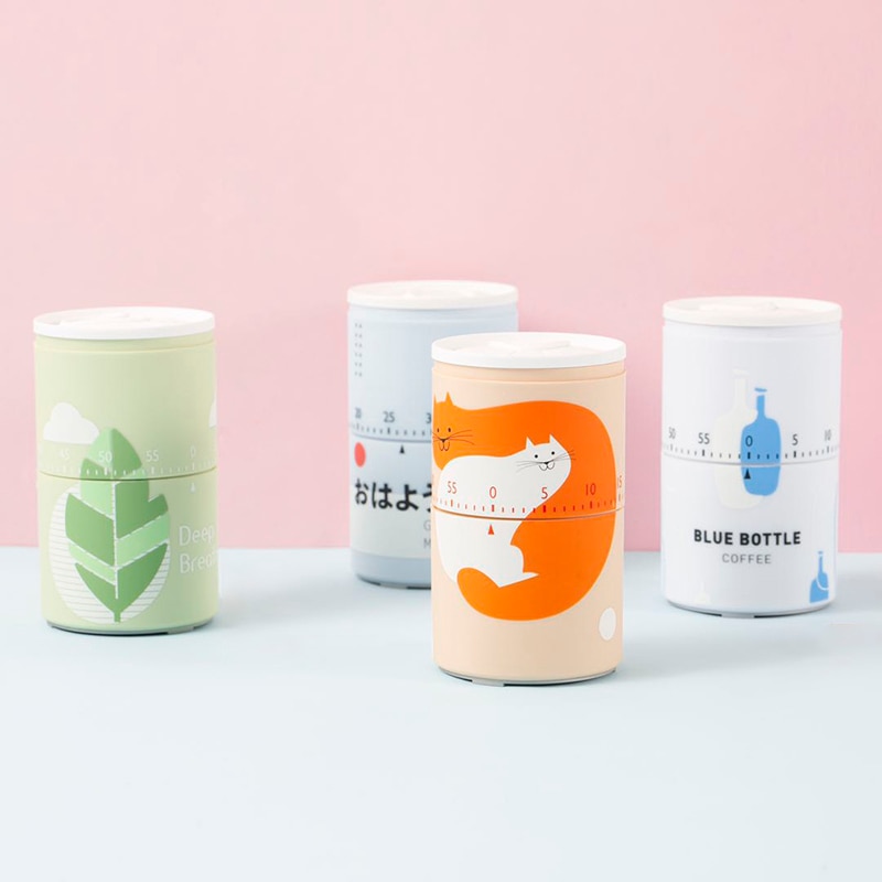 Kitchen Timer Cooking Reminder Alarm Tin Mechanical Alarm 60 Minutes Kitchen Food Cooking Time Manager