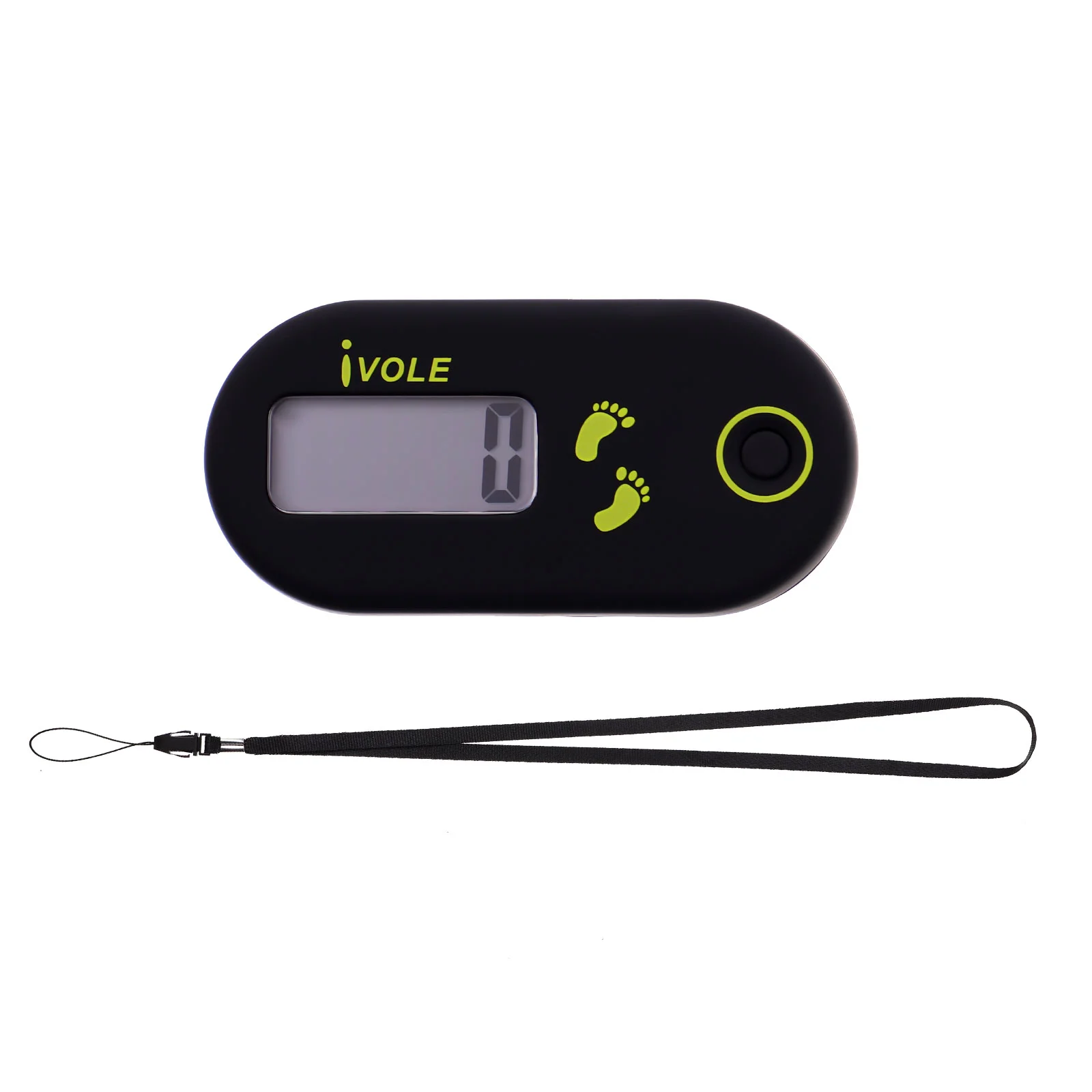 Digitale Stappenteller Mini Eenvoudige Wandelstappen Mannen Vrouwen 3d Digitale Stappenteller Oefening: Default Title