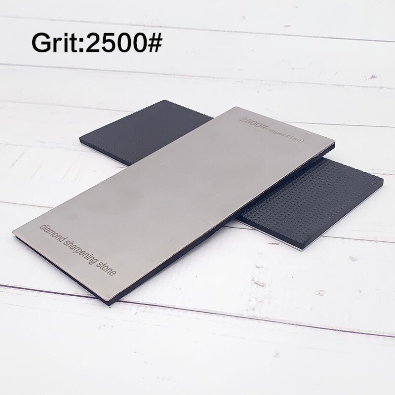 diamond stone sharpening sheet Diamond sahrpening stone kitchen knife sharpener Apex edge EVA base Non-slip sharpener: 2500 Grit