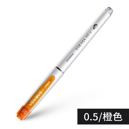 Zèbre SARASA couleur neutre stylo JJZ58 0.38/0.5mm couleur bonbon stylo pince grande capacité stylo étudiants prennent des Notes