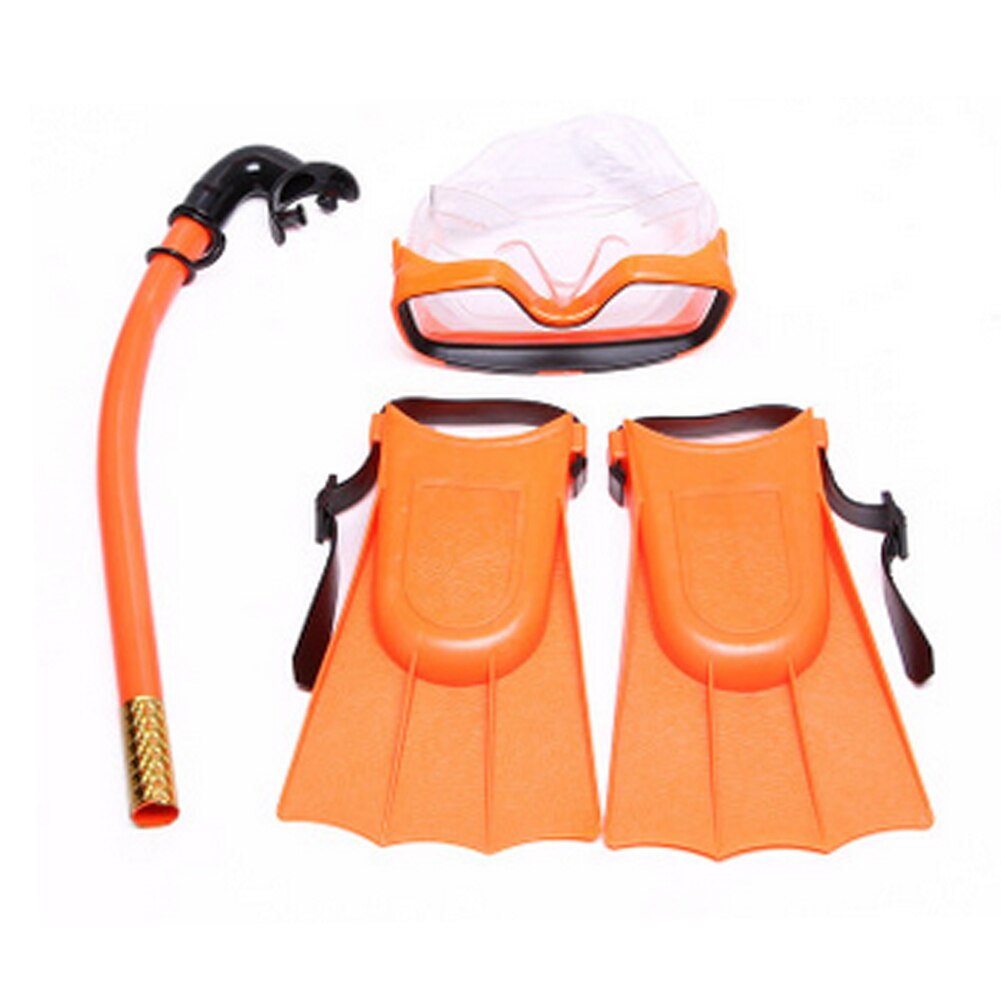 Scuba Goggles for mask Fin Snorkel Set Dive Gear Snorkeling Swimming Diving Kids Set