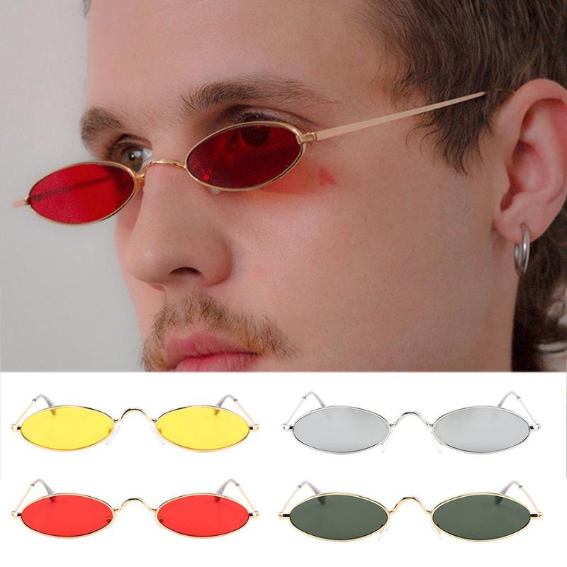 Retro Ronde Zonnebril Voor Vrouwen Mannen Kleine Ovale Aluminium Frame Zomer Stijl Unisex Zonnebril Vrouwelijke Mannelijke Kerstcadeau
