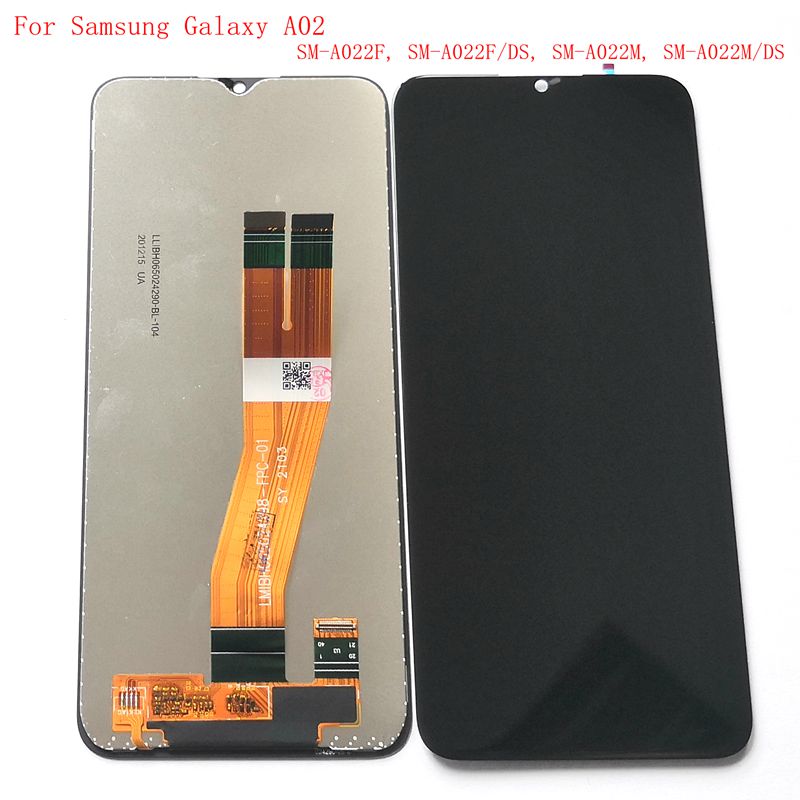 Pantalla LCD de 6,5 pulgadas para Samsung Galaxy A02 SM-A022 A022m, digitalizador de pantalla táctil, SM-A022FN completo/DS SM-A022F/DS SM-A022G/DS