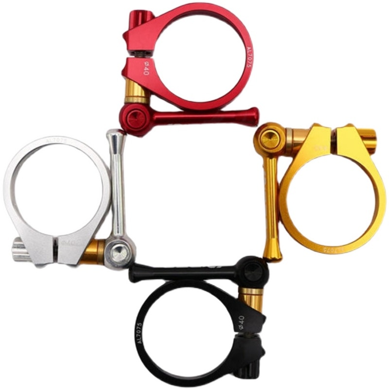 Collier de serrage de tige de selle de vélo pliant, diamètre 40mm pour birdy bike 34.9mm, tige de selle en titane