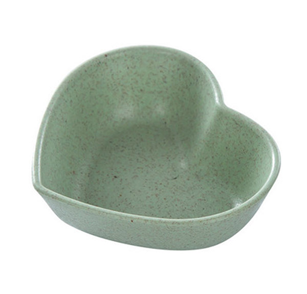 Homies 1PC Leaves ShapeWheat Straw Soy Sauce Dish Rice Bowl Plate Sub - plate Japanese Tableware Food Container Baby Kids Dish: 10