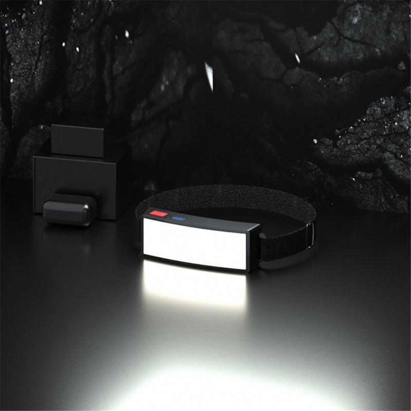 COB Headlamp 500LM Head Lamp ABS Headlight Floodlight Waterproof Usb Work Lamp Fishing Equipment Outdoor Tools TM-G14