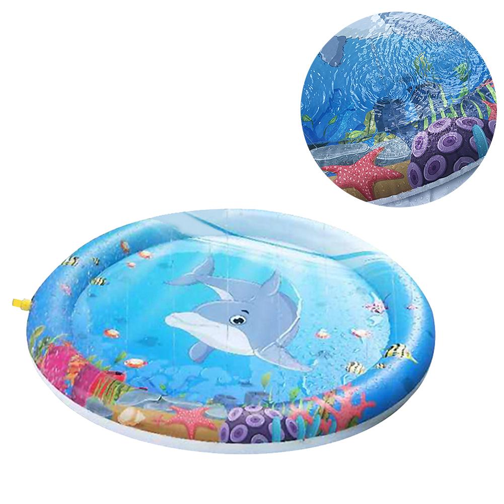 Opblaasbare Strooi Splash Play Mat Water Speelgoed Fun Outdoor Party Zomer Sprinkler Splash Pad voor Kinderen Peuters Kids