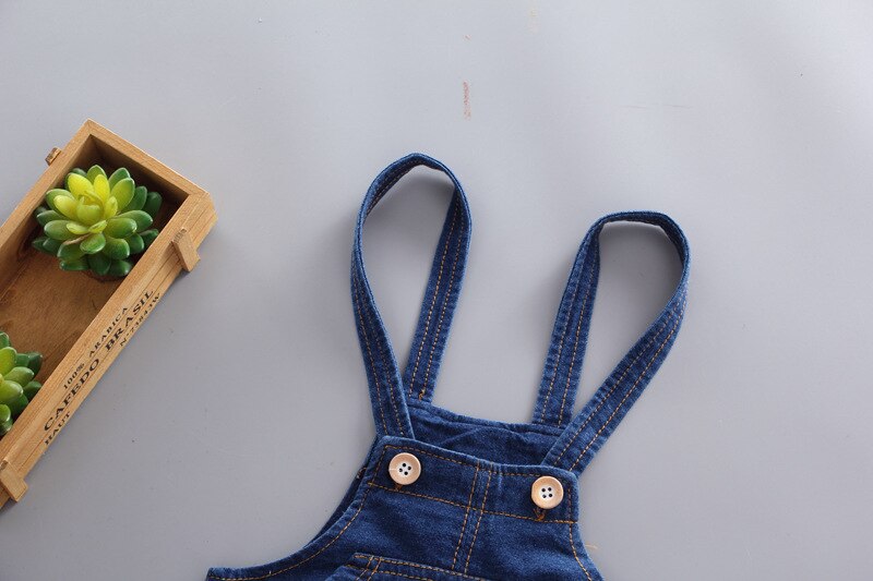 Baby Jongens Overalls Lente Herfst Pasgeboren Katoen Denim Bib Broek Kleding Voor Bebe Jongens Peuter Jumpsuits Outfits Broek