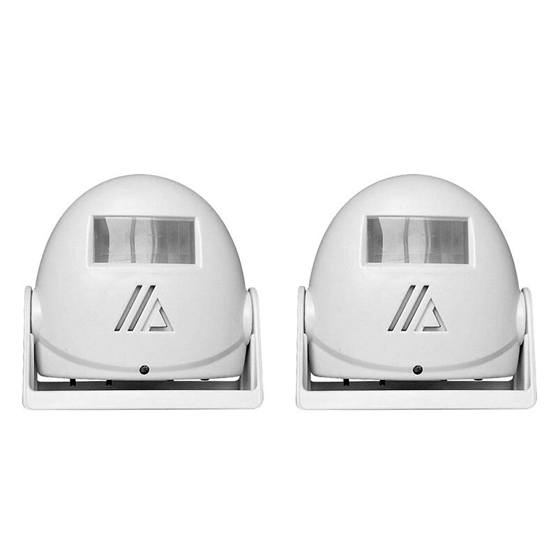 Wireless Door Bell Welcome Chime ding-dong door chime Entry Alert Entrance Alarm Greeting Warning Door bell Security Door: chime x2