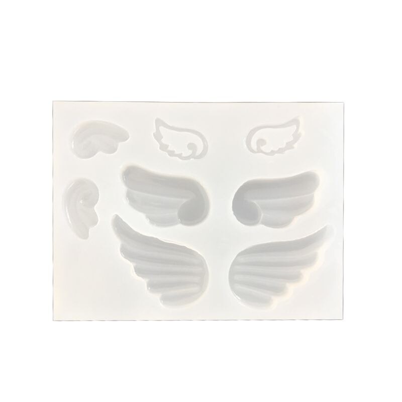 Angel evil wings hänge hartsgjutform silikonform smyckenstillverkningsverktyg: 2