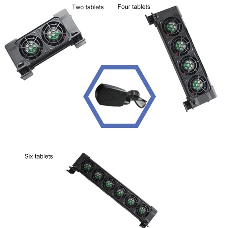 BOYU Aquarium Fan Cooling Fan Aquarium Controller Temperature Control 4w 5w 6w 8w 9w DC 12V 220V Aquarium Fish Tank Accessories