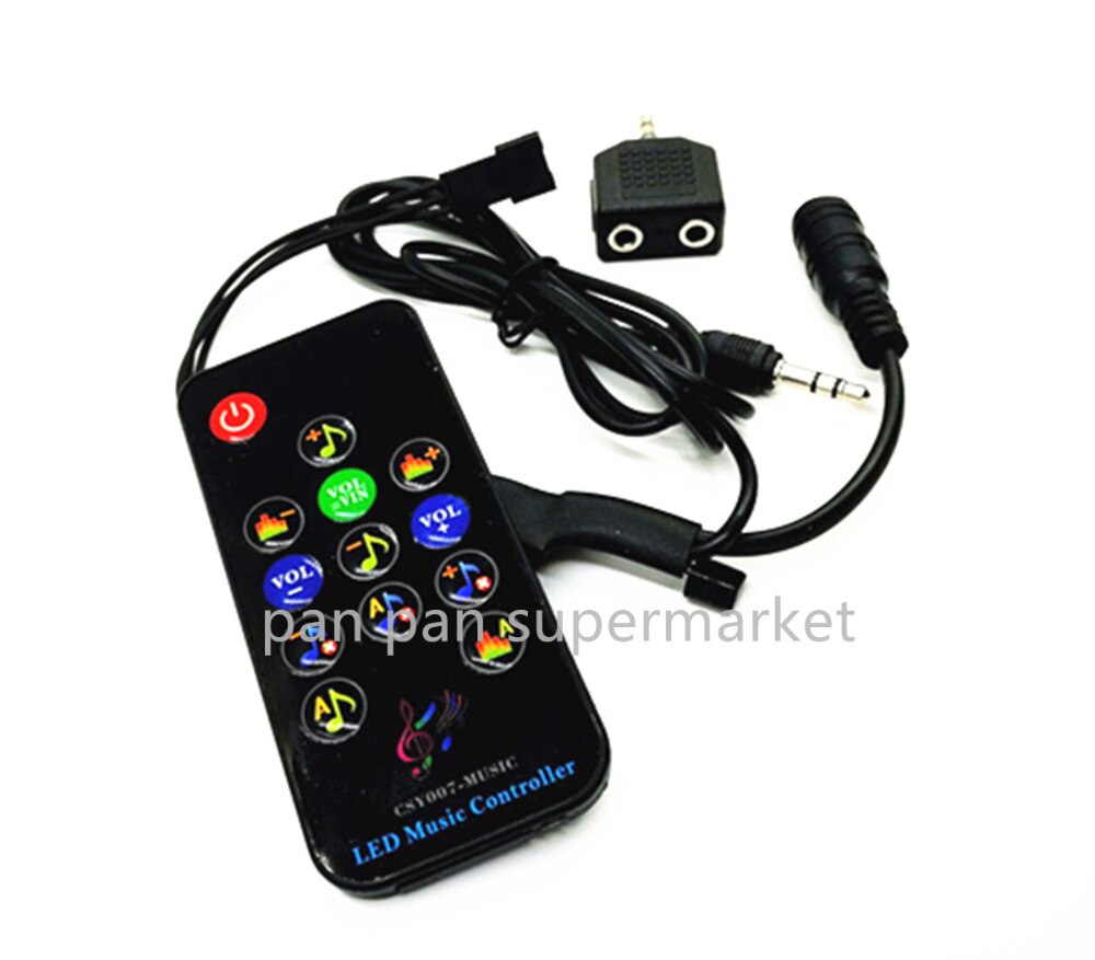 Mini Muziek Droom Controller DC5-24V Infrarood 13 Toetsen Afstandsbediening WS2812B WS2811 Led Strip Matrix Panel 512 Pixels
