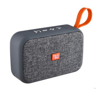 Tg506 bluetooth-luidsprekers, draadloze geluidsbox, draagbare subwoofer, buitensport-hifi-luidsprekers, ondersteuning voor tf-kaart, fm-radio en aux: Grijs -tg506