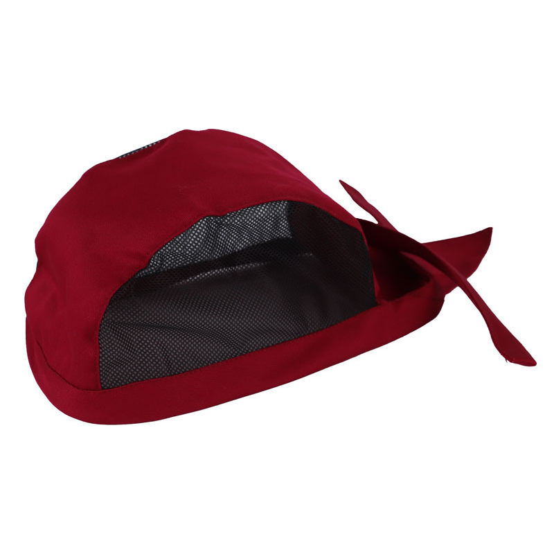 Casquette d'uniforme de serveur de Chef de Service de restauration en maille respirante, chapeau de travail de cuisine, boulangerie, barbecue, Restaurant, cuisinier, pour hommes et femmes: Bleu