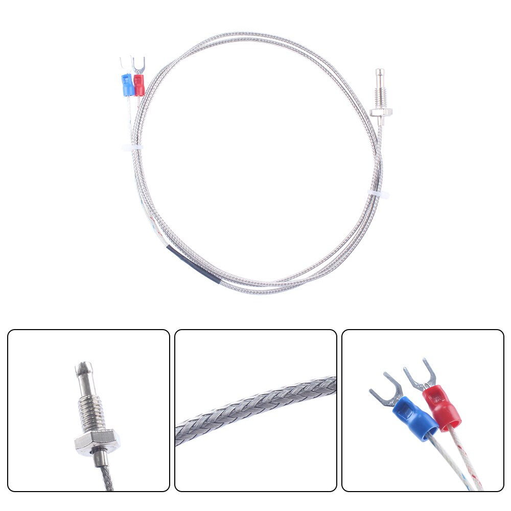 REX-C100 Digital PID Temperature Controller Thermostat SSR output Max40A SSR Relay K Thermocouple Probe RexC-100 110V ~240V