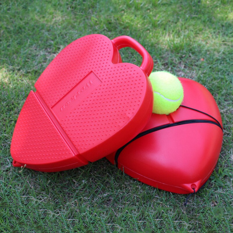 Avancerad enkel tennis träningsenhet med tennis för självlärande tennis rebound träning special gummiband för träning